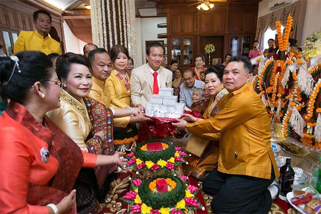 Laos Wedding Ceremony