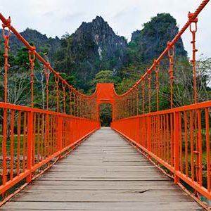 Red Bridge, Laos tour packages