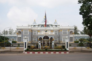 The Presidential Palace Vientiane