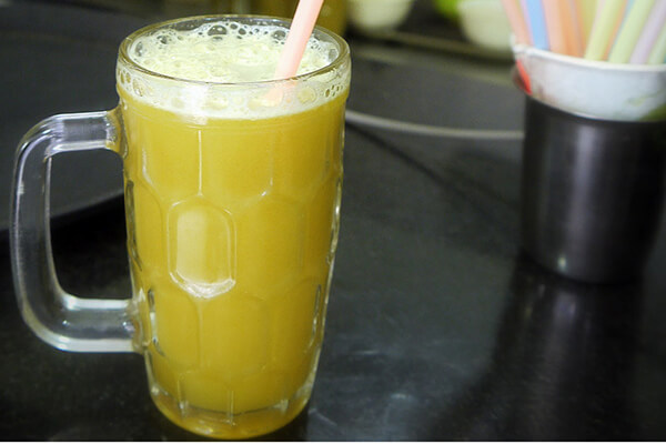 one of the most popular juice in Laos, laos drinks