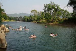 Tubing in Vang Vieng