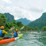Boat rowing, tours in Laos