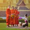 Laos Monks, Luang Prabang tour day trips