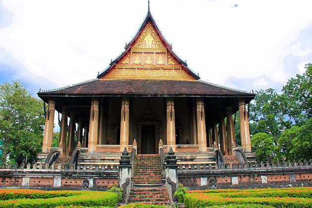Wat Ho Phakeo vientiane tours