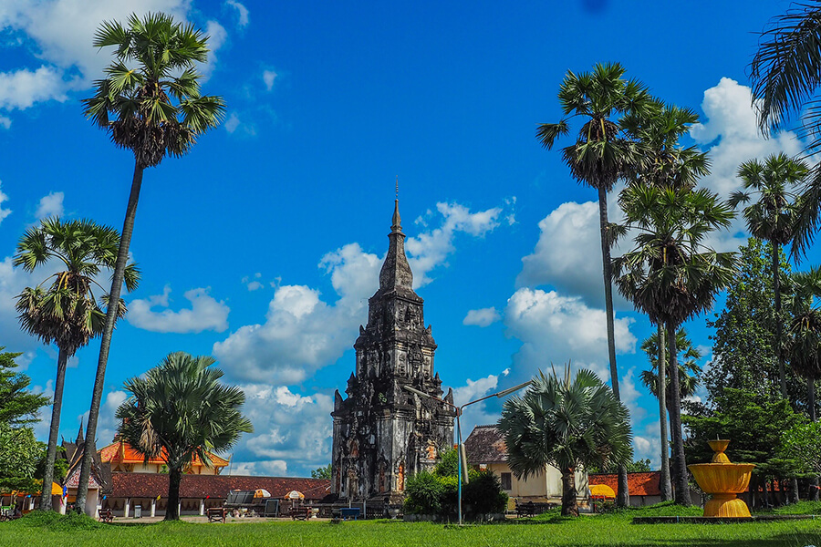 That Ing Hang Stupa in Laos