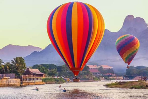 Balloon at Vang Vieng, Laos Packages