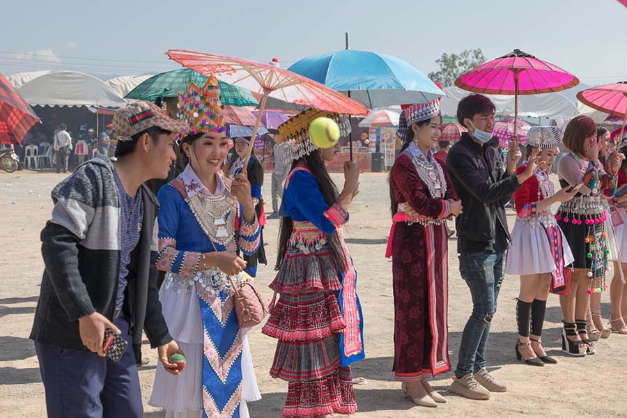 Hmong New Year in Laos Laos Tours