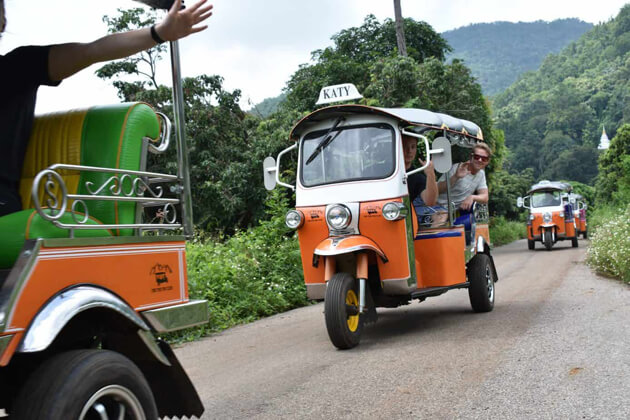 Tuk Tuk in Luang Prabang, Tours in Luang Prabang