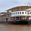 boat cruise in Mekong river, Laos