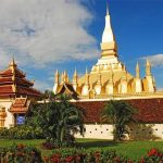 that Luang Stupa, Laos Trip