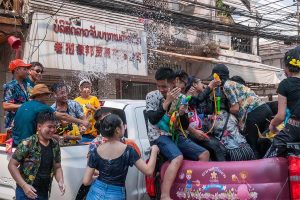 Water Festival in Laos - Laos New Year in April (Boun Pi Mai)