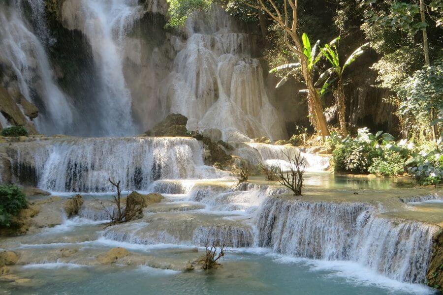 The Kuang Si waterfall - Laos trip