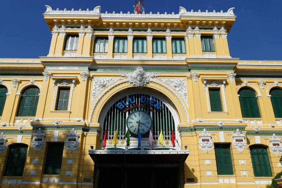 Architecture of Vietnam - Saigon Central Post Office