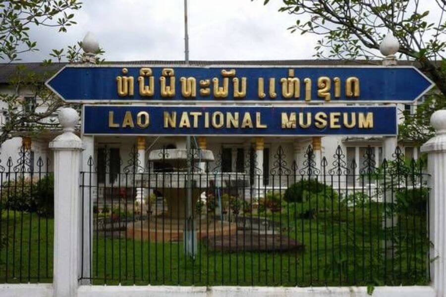 The old Lao National Museum - Laos tour packages