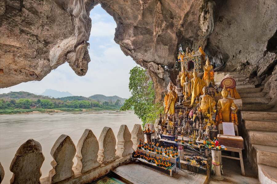 Phousi Hill Luang Prabang, Laos