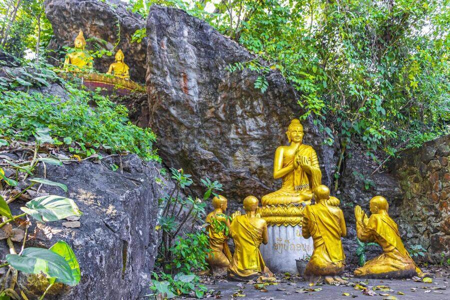 Chomsi Stupa Chousi Hill - Luang Prabang's Iconic Natural Landmark