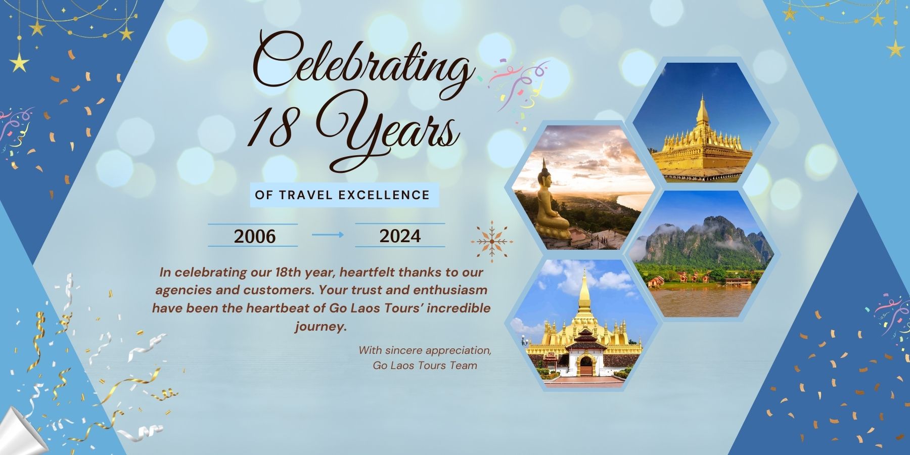 Celebrating 18 years of Go Laos Tours