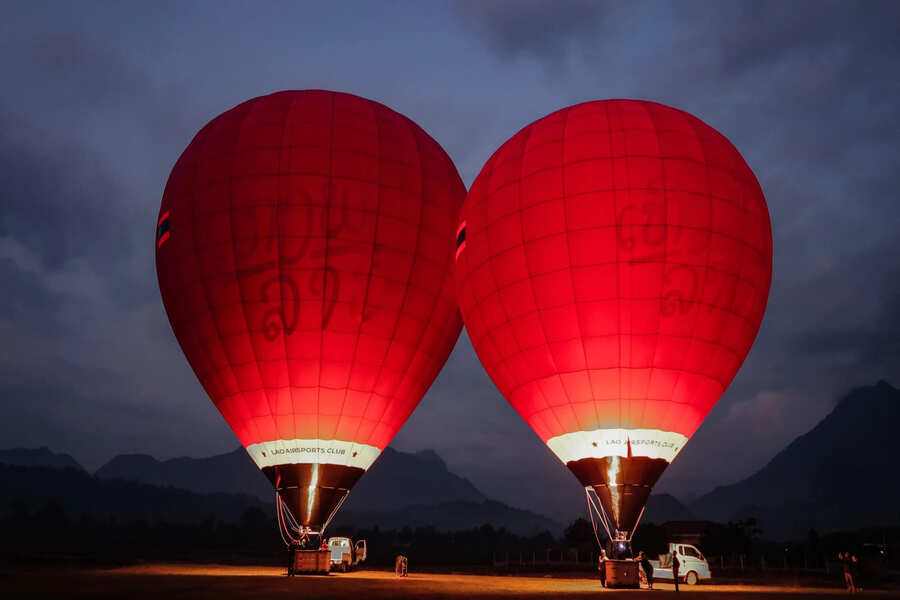 best Hot Air Balloon laos